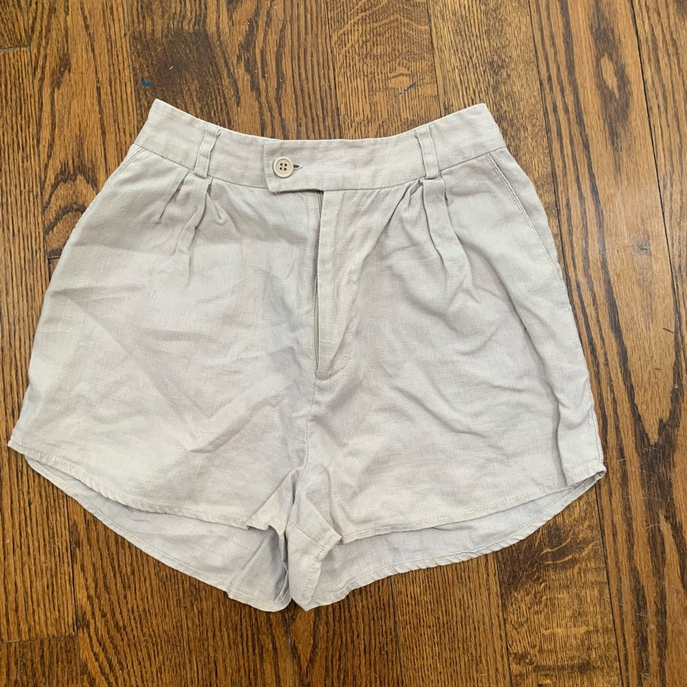 Women's Beige Shorts
